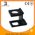 10*15mm High Quality 1/2 inch field of view Zinc Alloy Metal Folding Magnifier Linen Tester (BM-MG7022)